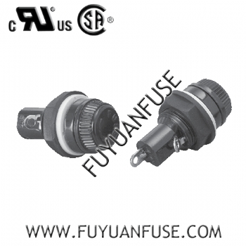 5*20 面板安裝保險(xiǎn)絲座 FH-043A UL CSA 10A250V