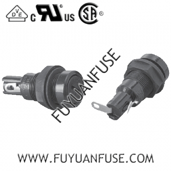 5*20面板安裝保險(xiǎn)絲座 FH-B02 S VDE UL CSA 10A250V